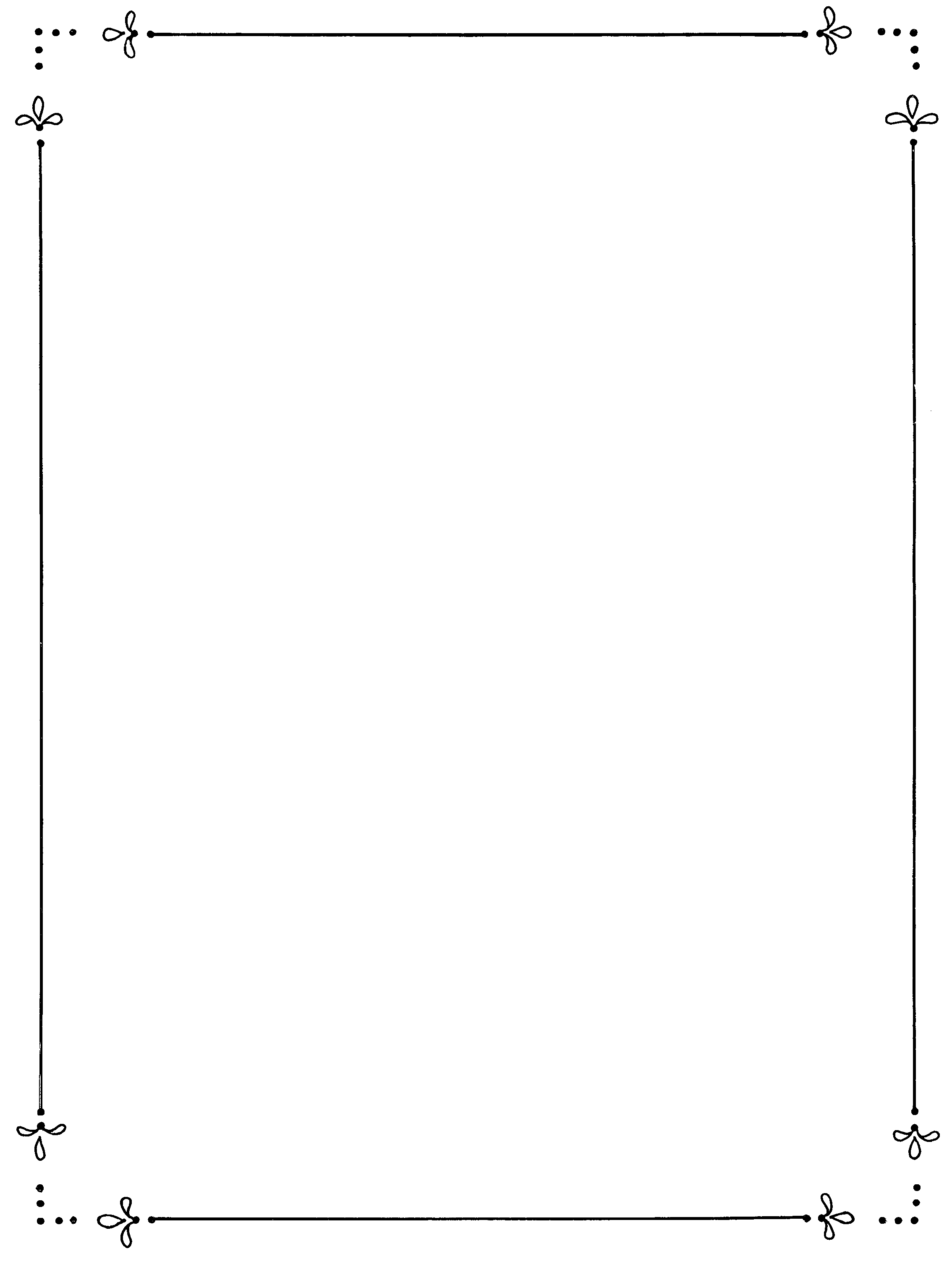 30 Simple Border Png Black And White