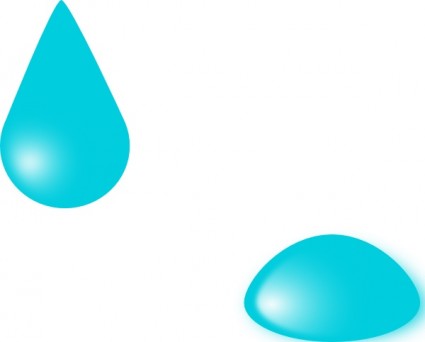 Water Drop clip art Free vector in Open office drawing svg (  