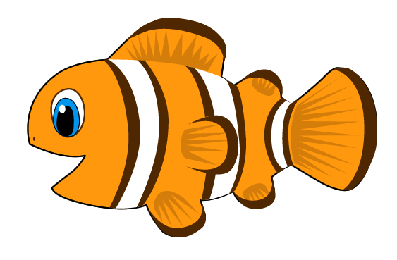 transparent background fish cartoon - Clip Art Library