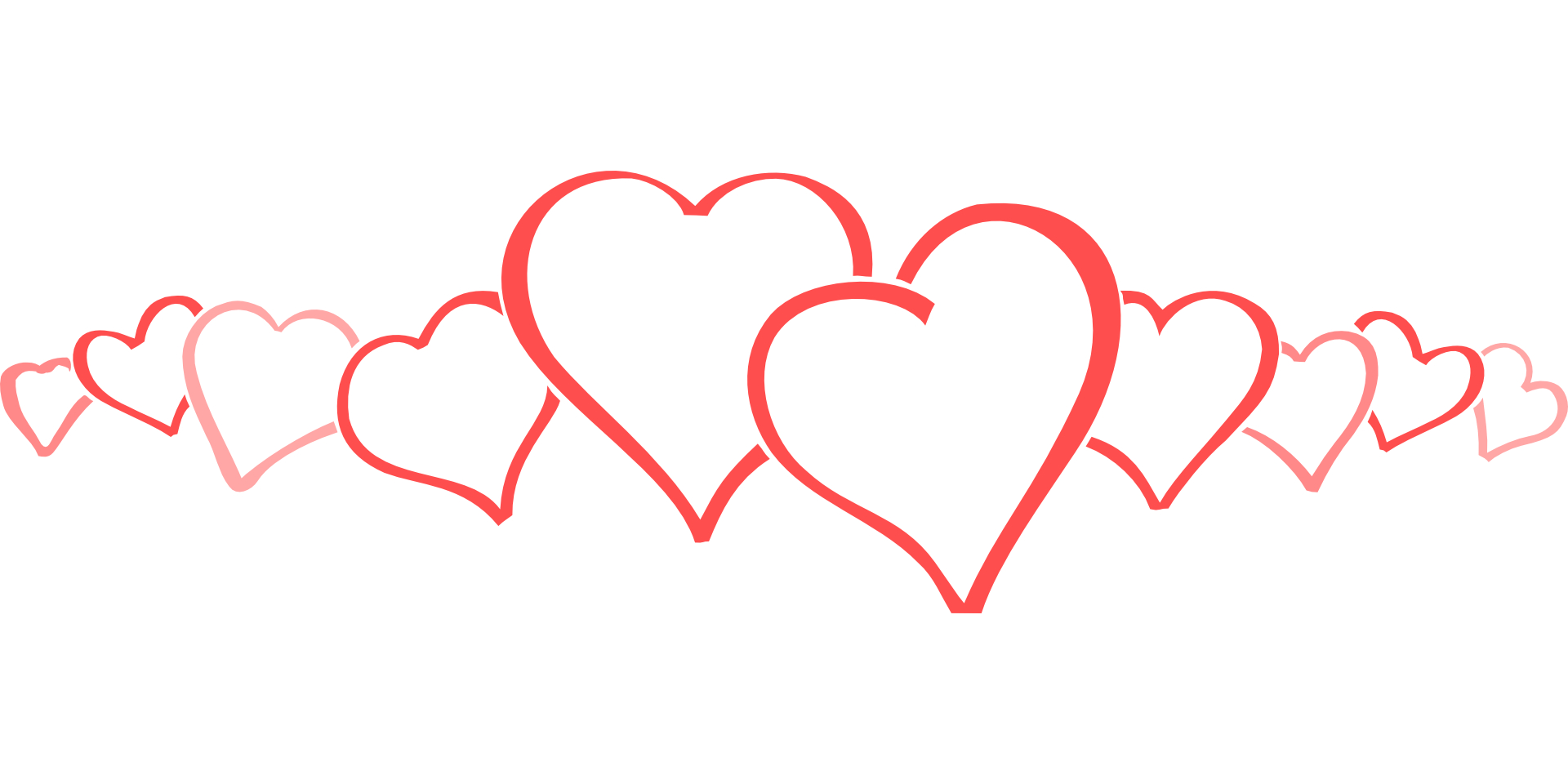 Heart outline pattern vector | Free PSD,Vector,Icons