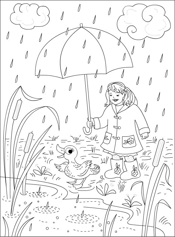 Featured image of post How To Draw A Rainy Day Scene