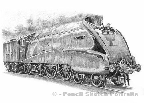 Drawings of Aircraft, Trains, Motorcycles, Trucks, Buildings 