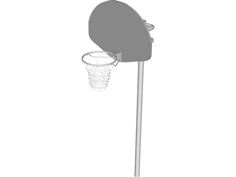 Basketball Street Hoop 3D Model Download | 3D CAD Browser