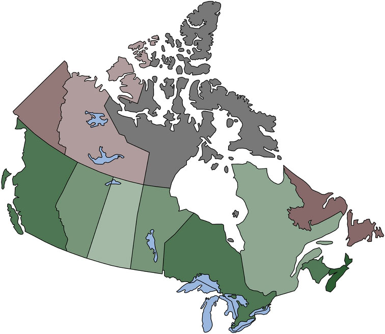 map of canada outline | Maria Lombardic