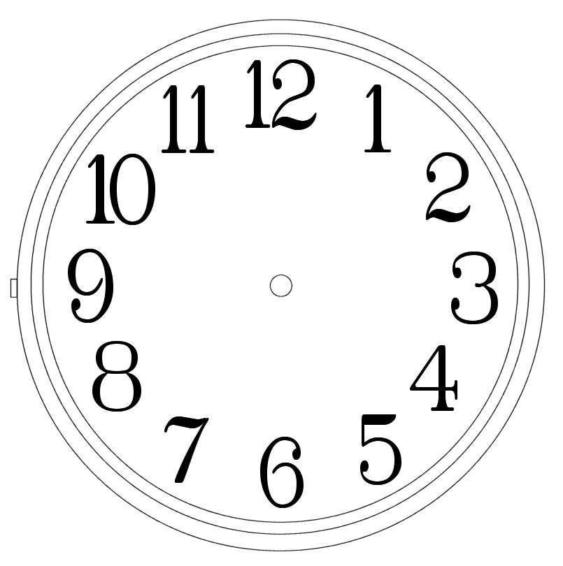 Free A Picture Of A Clock, Download Free A Picture Of A Clock png