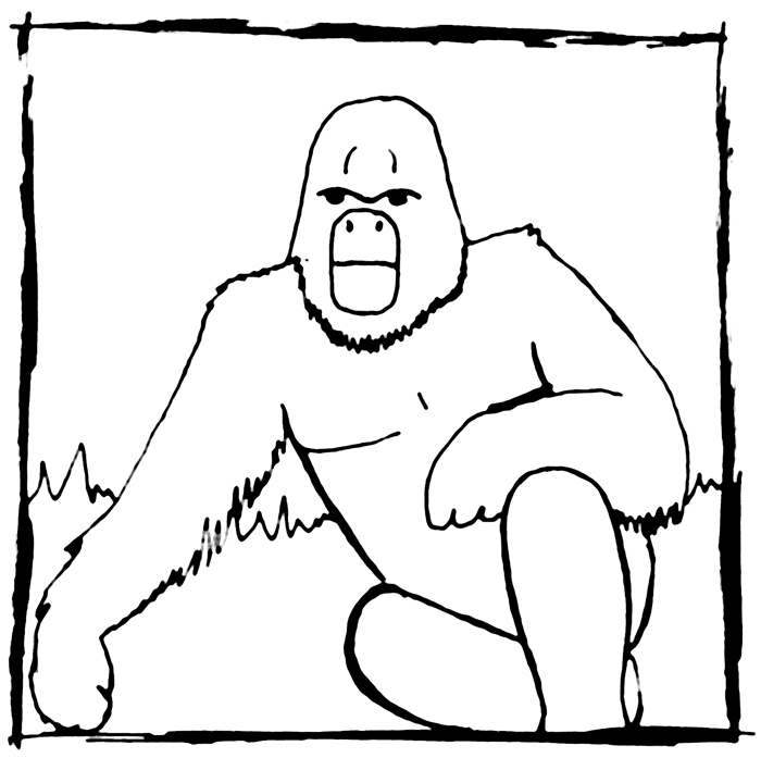 Gorilla Clip Art - Clipart library