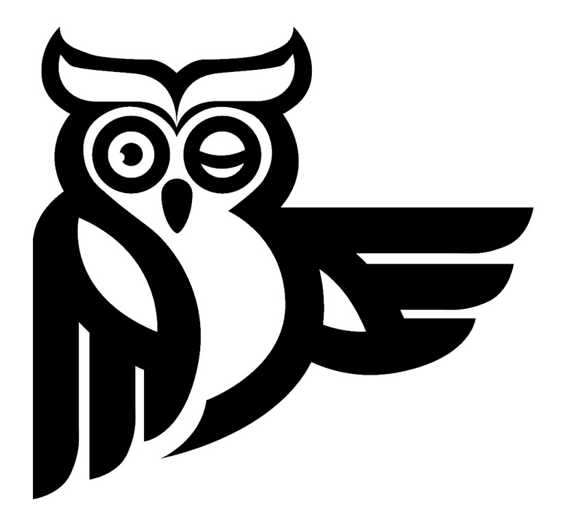 OWL,CARTOON,WINKING by Bedbarn Pty Ltd - 1343751