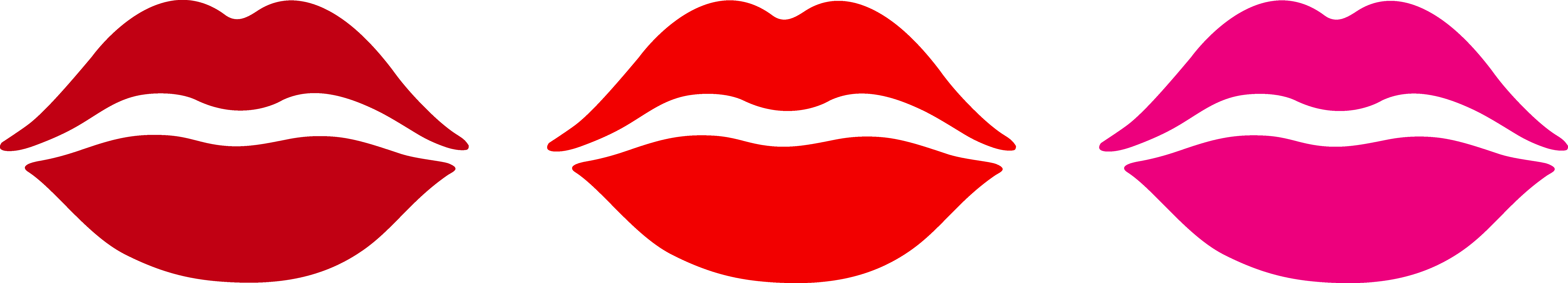 free kiss prints clipart