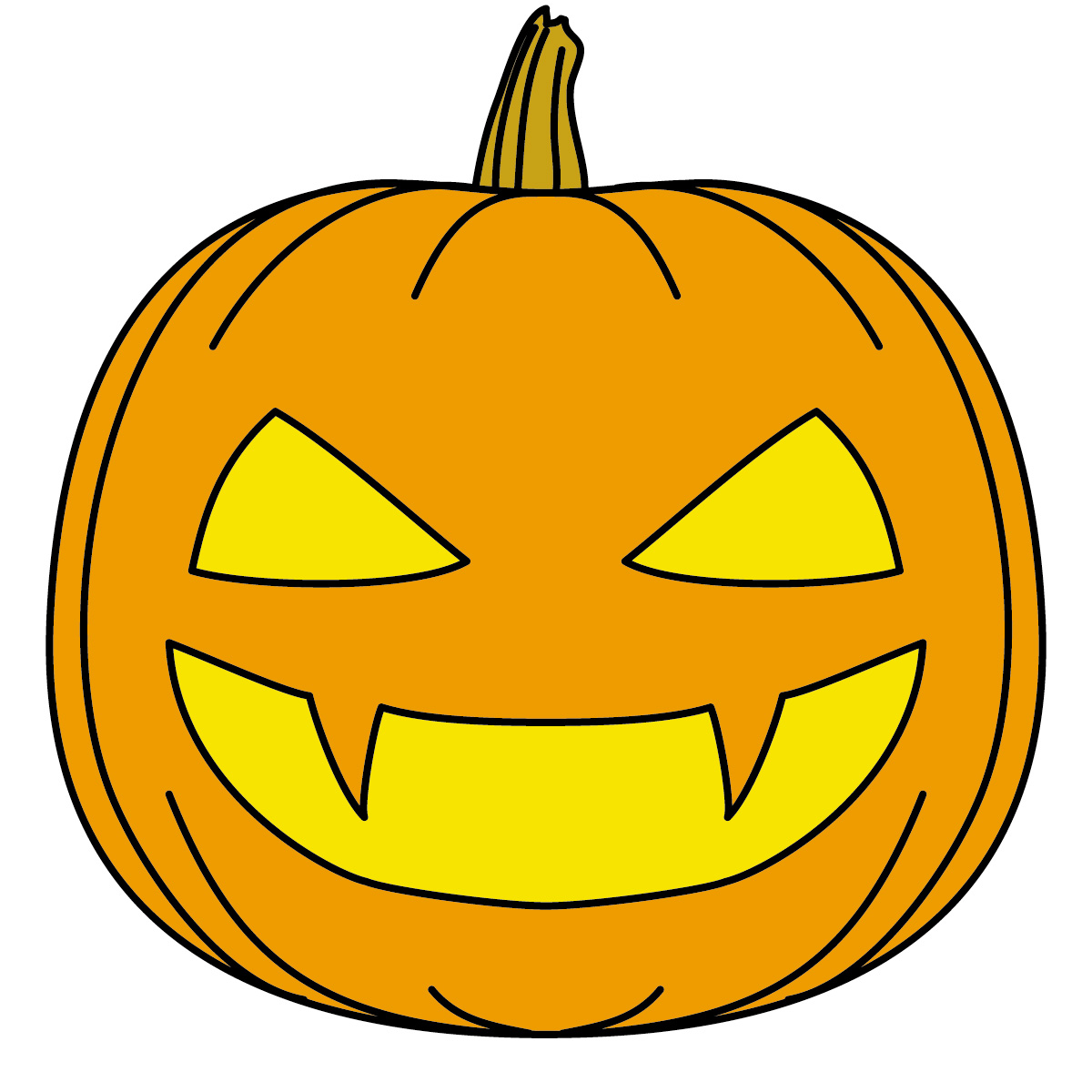Jack O Lantern Clipart Black And White | Clipart library - Free 