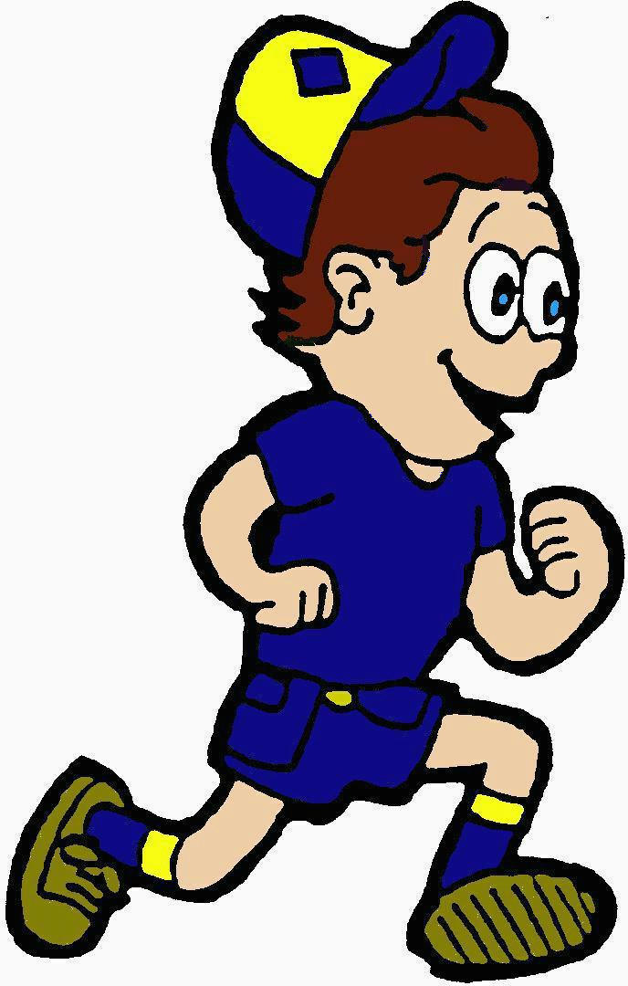 free clipart girl running - photo #31