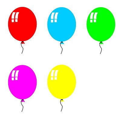 Download colorful balloons clipart | Lovely blog