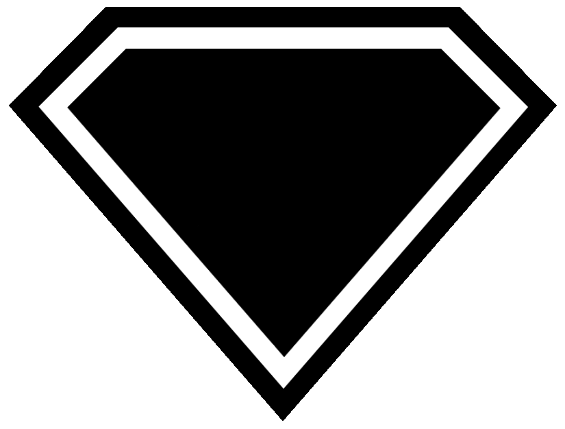 Superman Logo Template - Clipart library