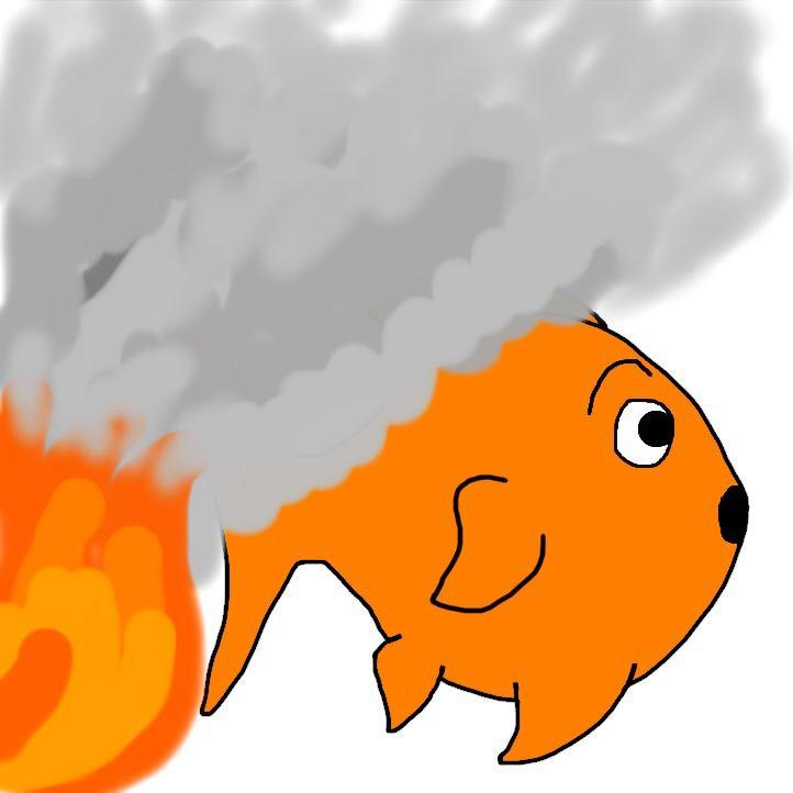 goldfish-fire