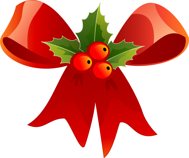 Clipart - Christmas ribbon