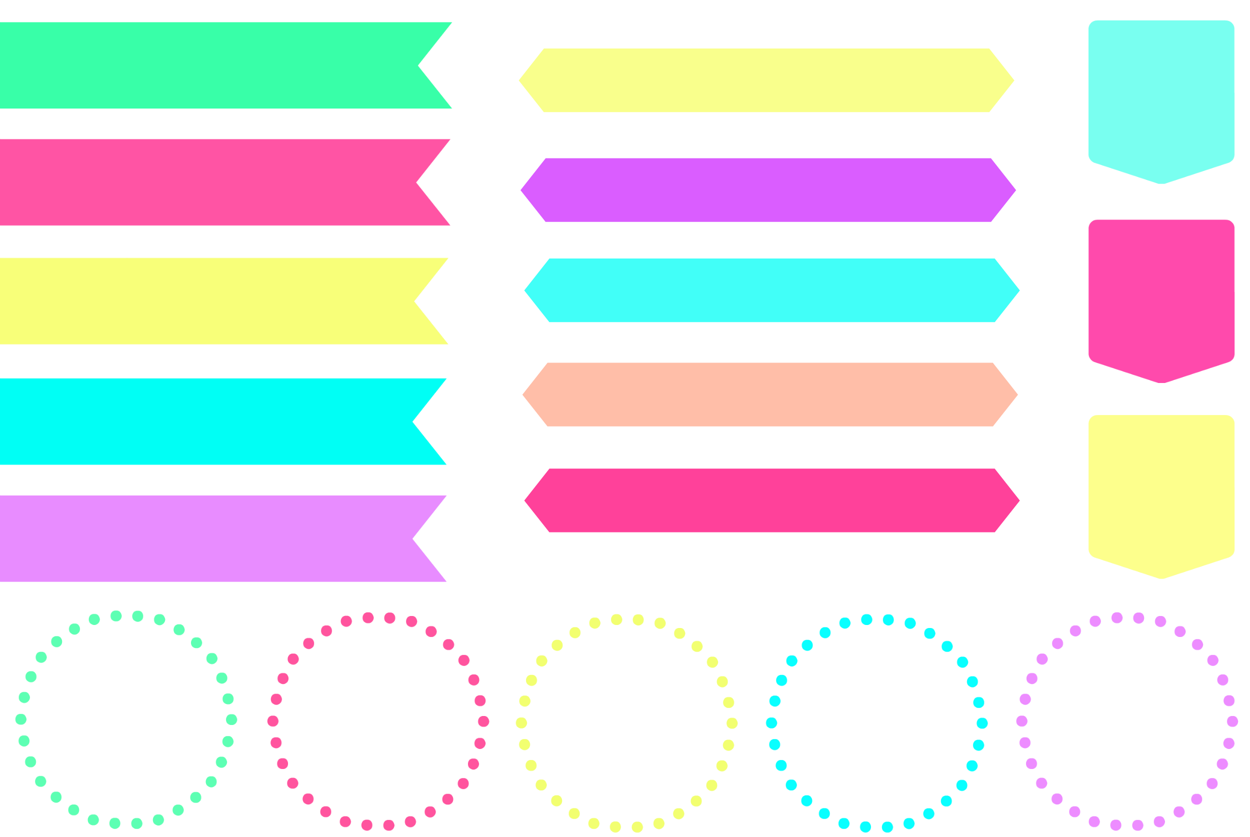 More Freebies.. Cool Candy Coloured Clip Art for Free Download 