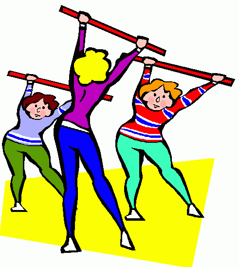 Exercise Clip Art Border Design | Clipart library - Free Clipart Images