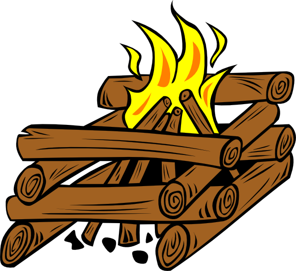 Cartoon Campfire Black And White | Clipart library - Free Clipart Images