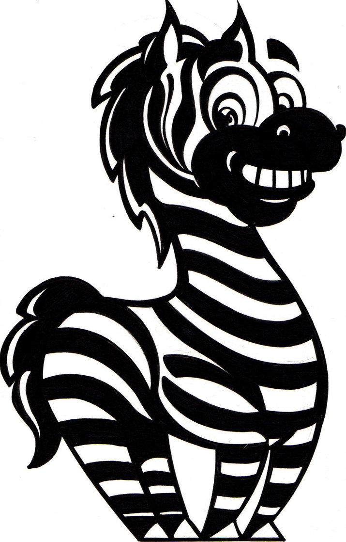Chibi Zebra by bukshot on Clipart library