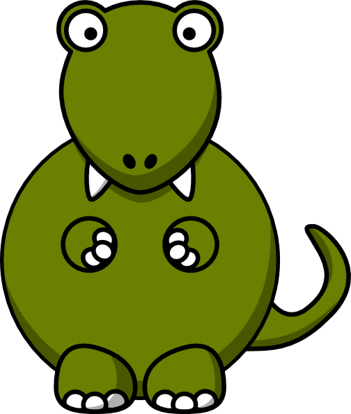 Dinosaur clip art - vector clip art online, royalty free public