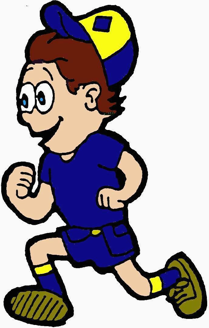 free clipart girl running - photo #39