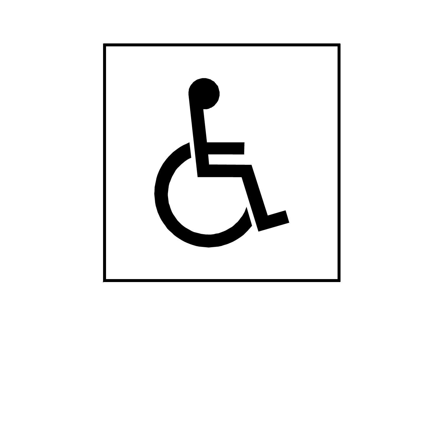 Free Printable Handicap Sign, Download Free Printable Handicap Sign png