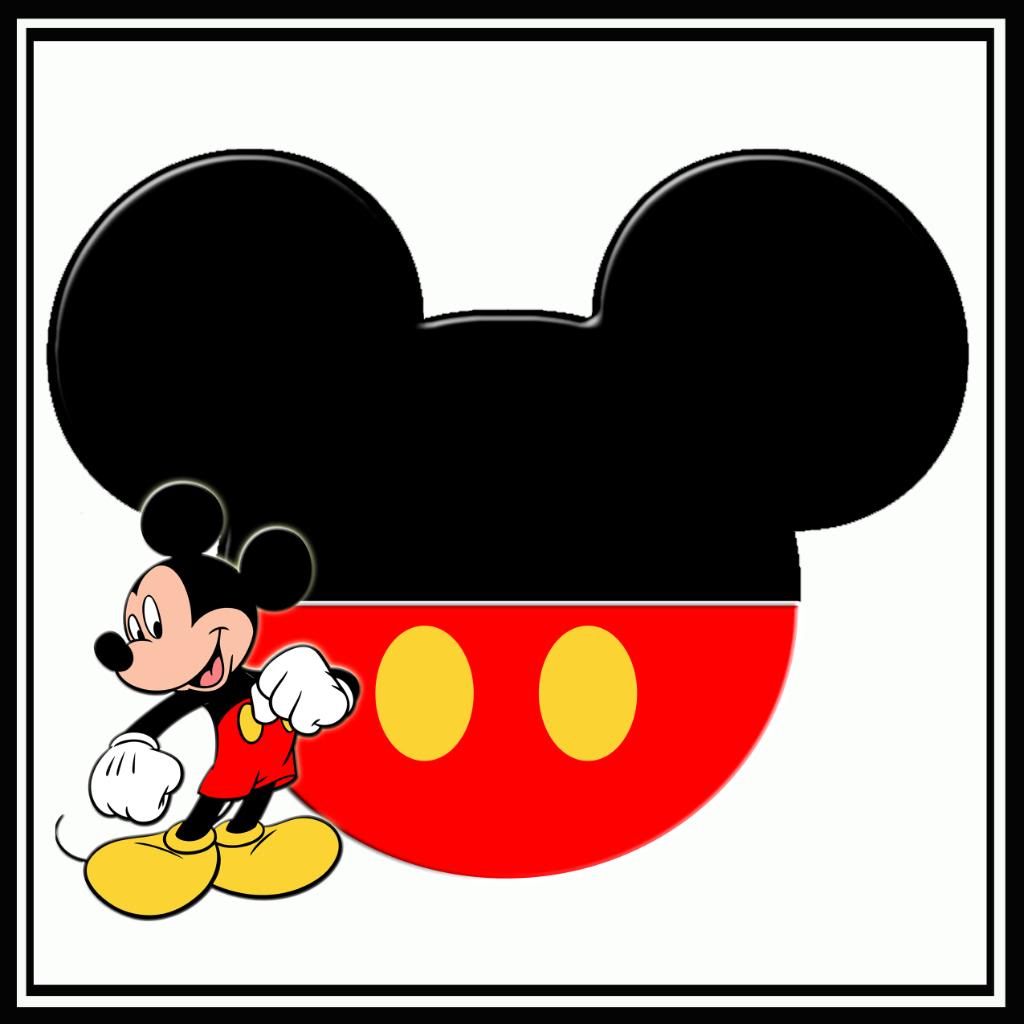 Mickey Mouse Head Free Printables