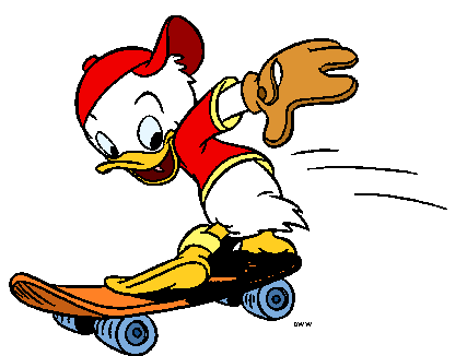 Skateboard Clipart - Sports Images - Disney Clipart Galore