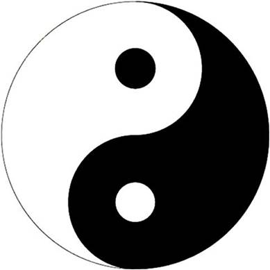 Cardigan: Ying and Yang- The ancient Chinese philosophy