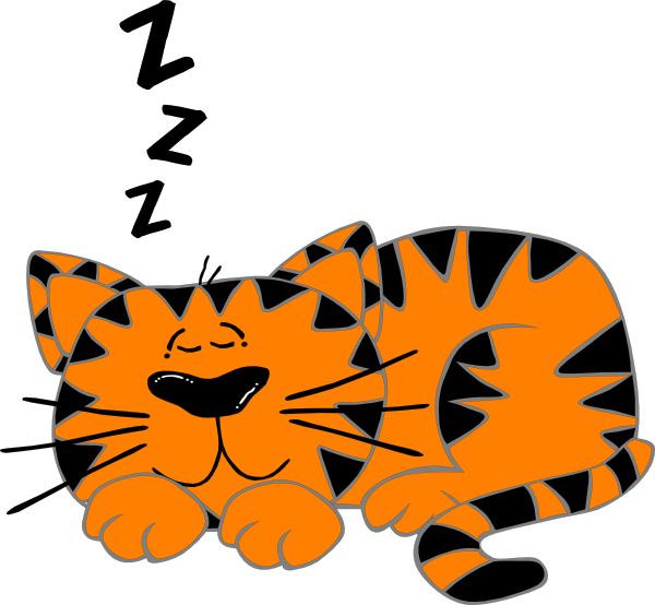 Cat Sleeping SVG Downloads - Animal - Download vector clip art online