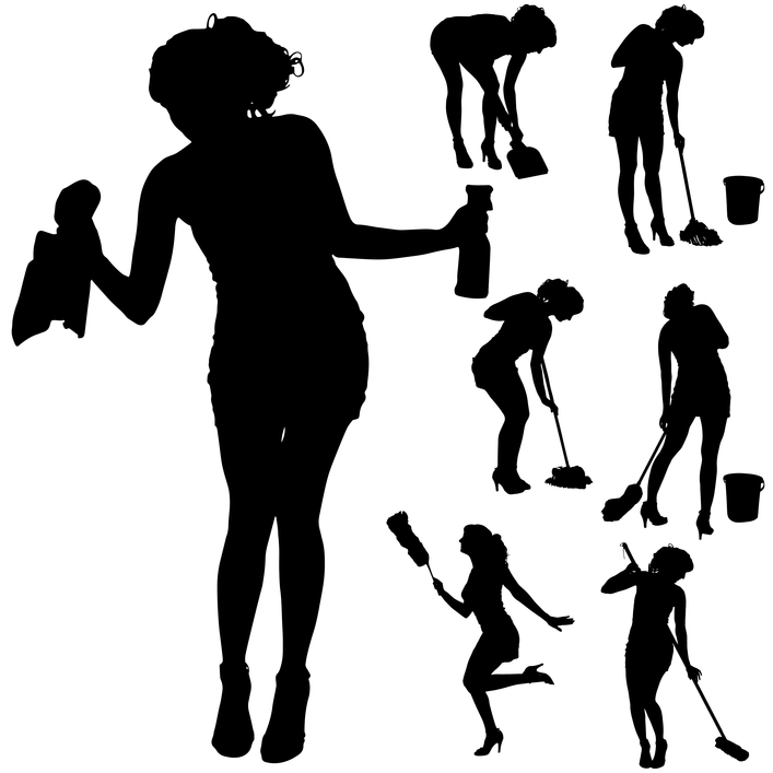 Clip Arts Related To : woman washing hands silhouette. 