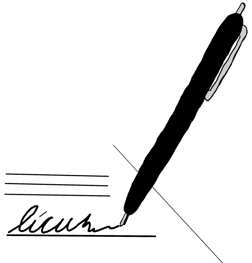 Paper And Pen Clipart