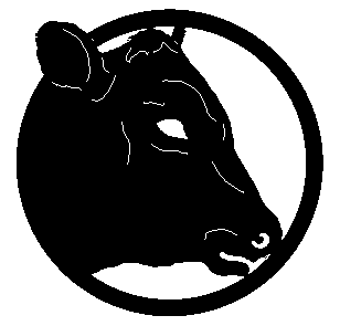 Pix For  Cow Head Silhouette Png