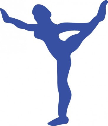 Gymnastics silhouette free Free vector for free download (about 12 
