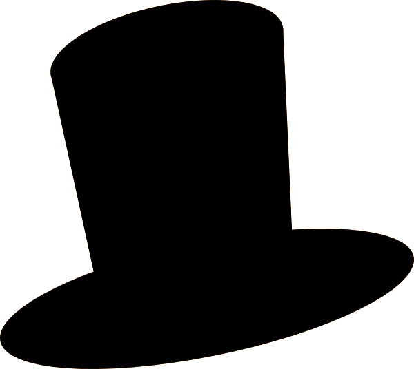 Top Hat Outline Clipart | Clipart library - Free Clipart Images