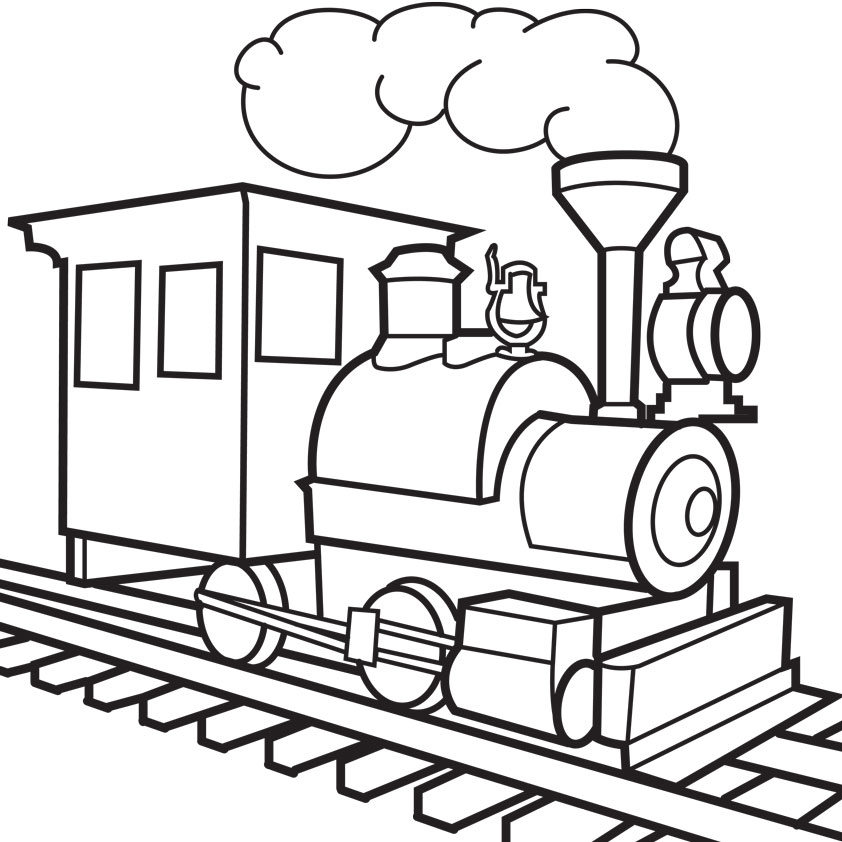 Free Train Drawing For Kids Download Free Clip Art Free