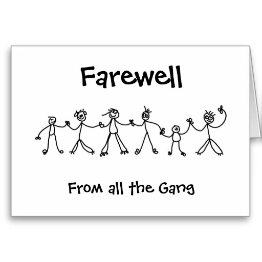 Farewell Card Template | Templates Collection