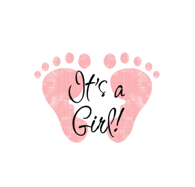 pink baby feet background