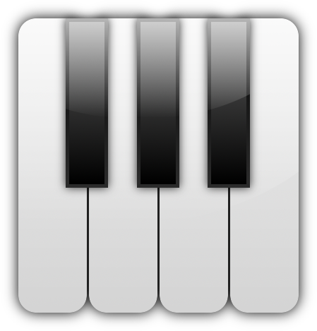 Piano icon by CheeseEnthusiast on Clipart library