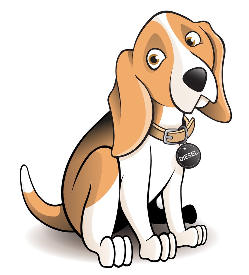 Beagle Dog Cartoon by timmcfarlin on Clipart library