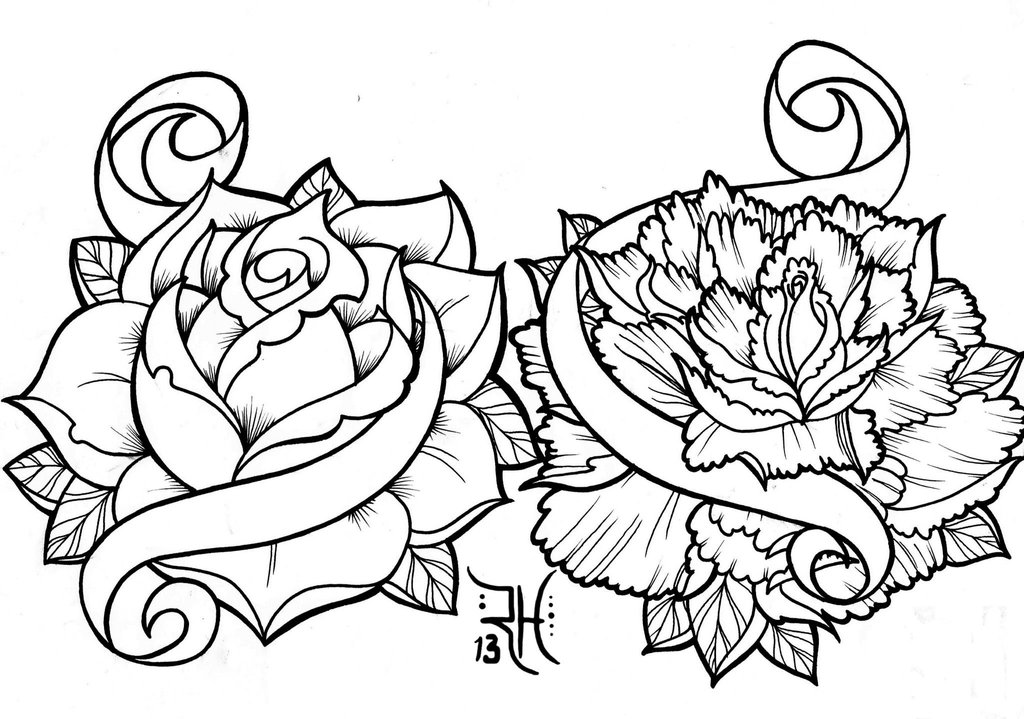 linings of a tattoo flash by RobStalker on Clipart library