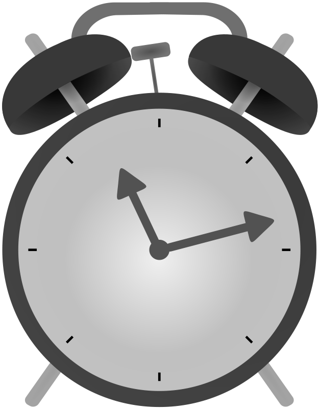 Free to Use  Public Domain Alarm Clock Clip Art