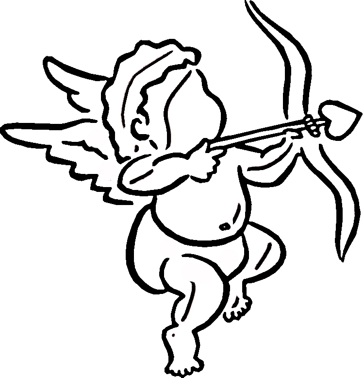 easy drawing cupid Clip Art Library. 