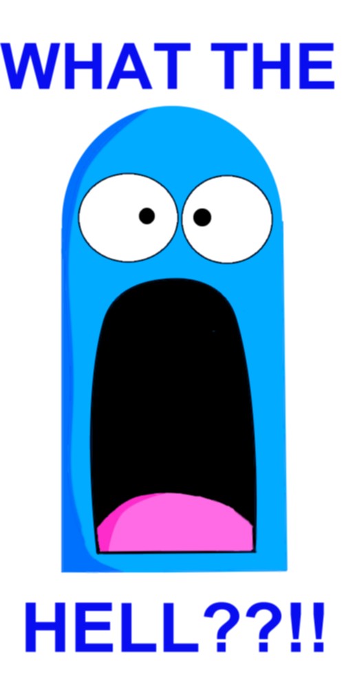 Bloo - WHAT THE HELL by ~Star-Shiner on Clipart library
