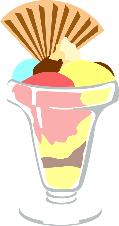 ice cream sundae bar clipart - photo #22