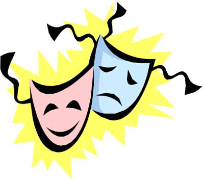 Drama masks clipart | Clipart library - Free Clipart Images