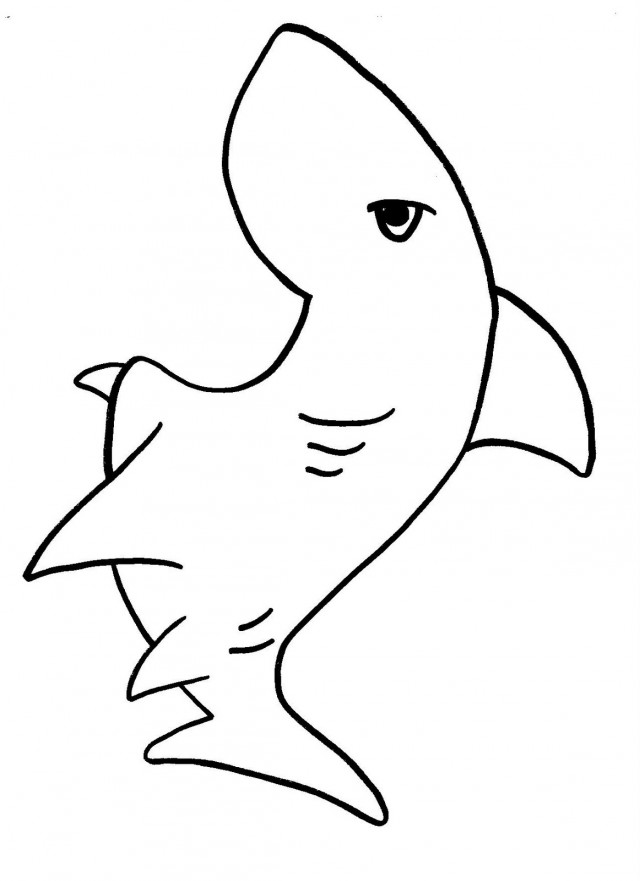 Shark Coloring Pages 99867 Sharks Coloring Page