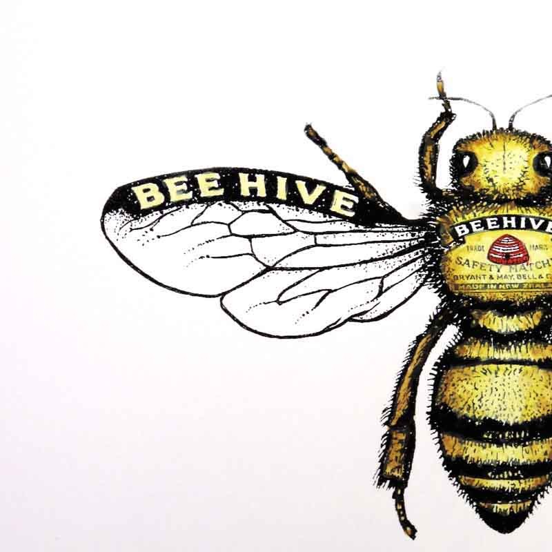 vintage bee clip art - photo #50