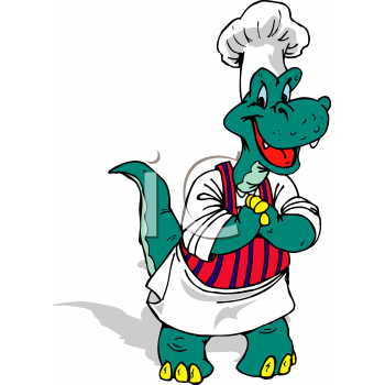 Funny Cartoon Picture of Chef