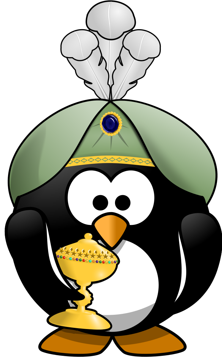 Oriental Penguin 2 - No Mask Clipart by Moini : Bird Cliparts 