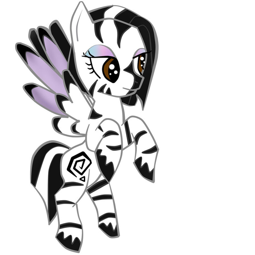 zebra pegasus adopt by Fortitudine-Shelter on Clipart library